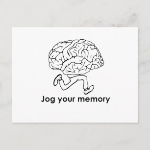 JOG YOUR MEMORY POSTCARD