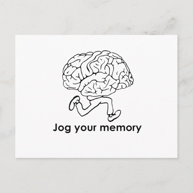 JOG YOUR MEMORY POSTCARD (Front)