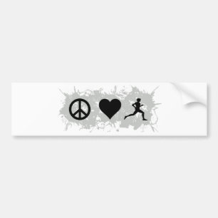 Jogging 1 bumper sticker