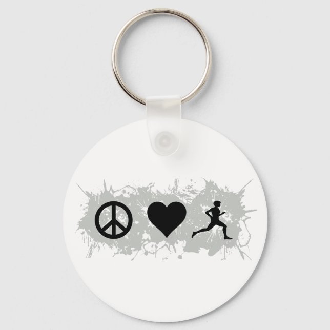 Jogging 1 key ring (Front)