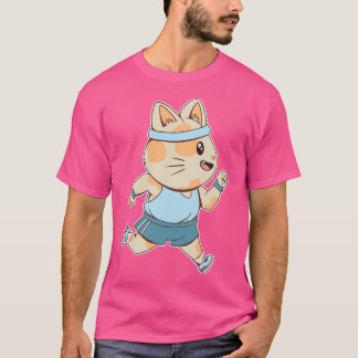 Jogging cat T-Shirt
