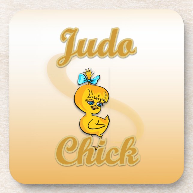 Jogging Chick  Coaster (Front)
