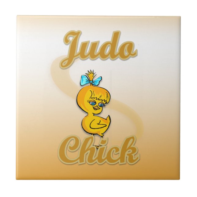 Jogging Chick  Tile (Front)