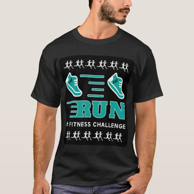 Jogging Get Fit Motivational Support Mug Drawstrin T-Shirt (Front)