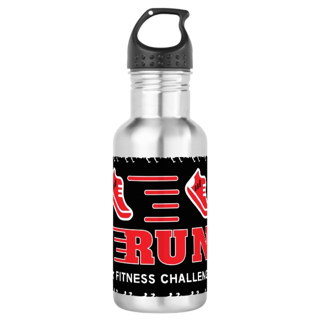 Jogging Get Fit Motivational Support Mug Throw Pil (Front)