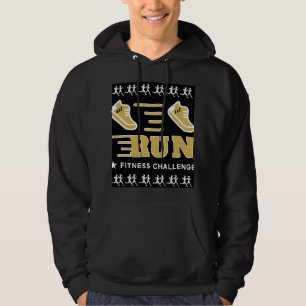 Jogging Get Fit Motivational Support Mug Throw Pil Hoodie
