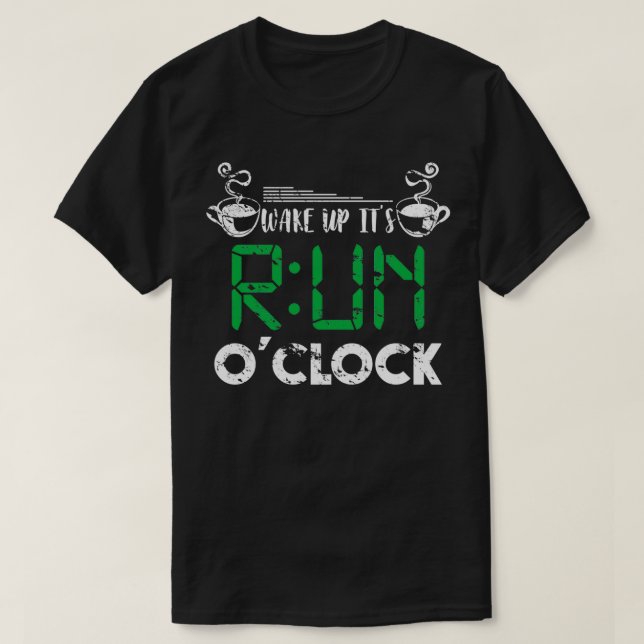 Jogging Run ox27clock T-Shirt (Design Front)