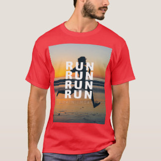 jogging sport Heart rate and calorie consumption a T-Shirt