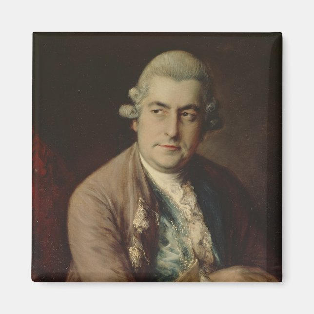 Johann Christian Bach, 1776 Magnet (Front)