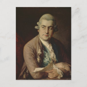 Johann Christian Bach, 1776 Postcard