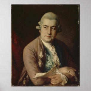 Johann Christian Bach, 1776 Poster