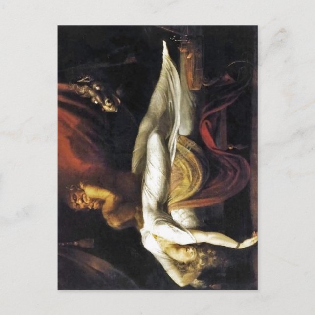 Johann Heinrich F?ssli F?ssli, Johann Heinrich Hen Postcard (Front)