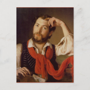 Johann Reiter Self-Portrait Postcard