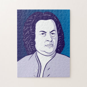 Johann Sebastian Bach als Puzzle