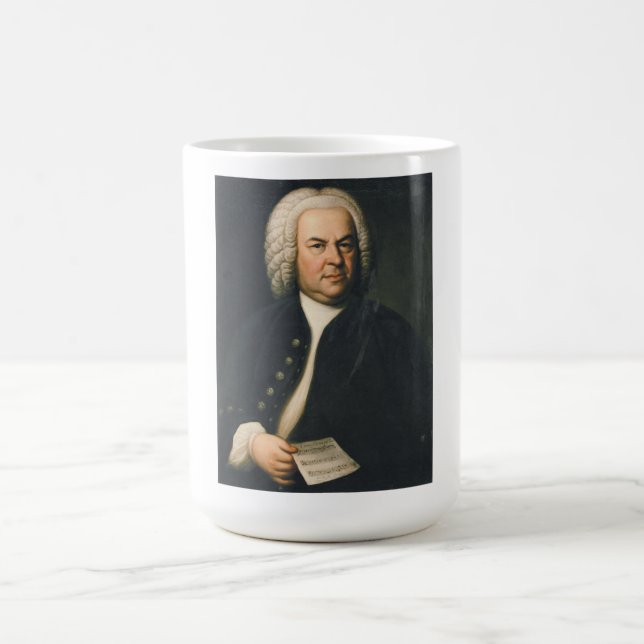 Johann Sebastian Bach – Composer Coffee Mug (Center)