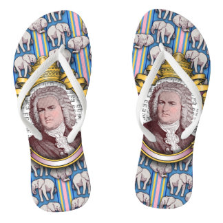 Johann Sebastian BACH Flip Flops