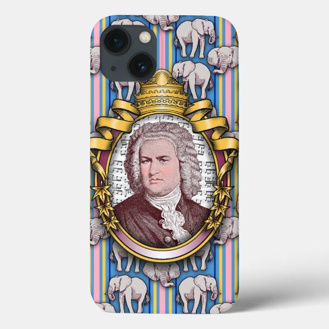 Johann Sebastian Bach iPhone Case (Back)