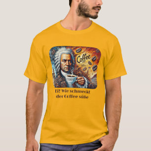 Johann Sebastian Bach Kaffee Men's Basic T-Shirt