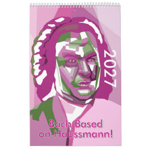 Johann Sebastian Bach, modern calendar