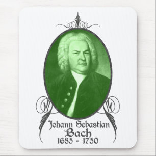 Johann Sebastian Bach Mouse Mat