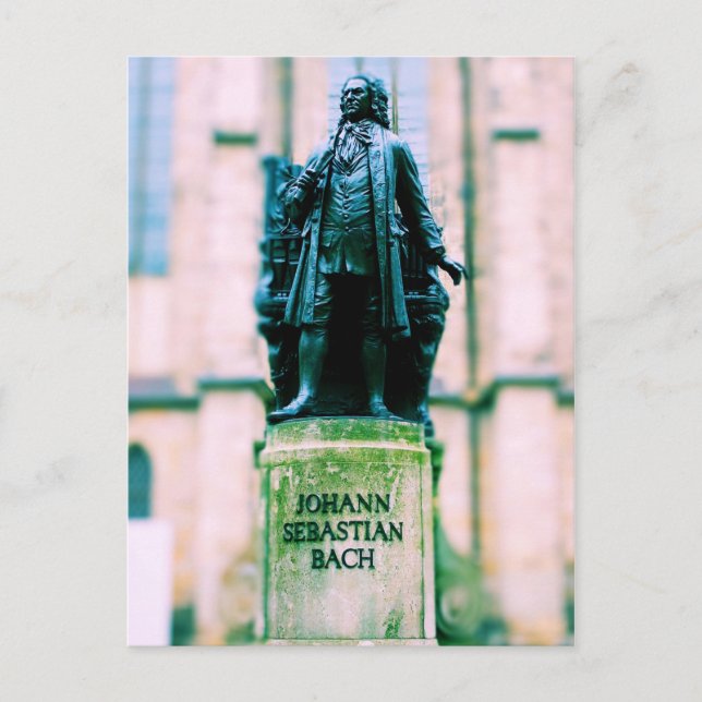 Johann Sebastian Bach Postcard (Front)