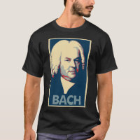 Johann Sebastian Bach Poster Political Parody