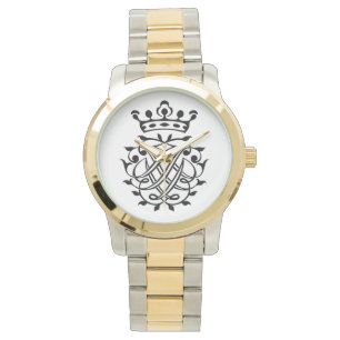 Johann Sebastian Bach Seal Crest Monogram Insignia Watch