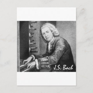 Johann Sebastian Bach Stuff Postcard
