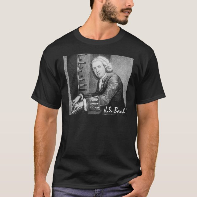 Johann Sebastian Bach Stuff T-Shirt (Front)