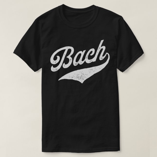 Johann Sebastian Bach  T-Shirt (Design Front)