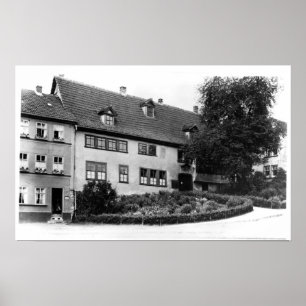 Johann Sebastian Bach's  house Poster