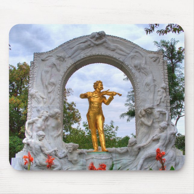 Johann Strauss II Mouse Mat (Front)