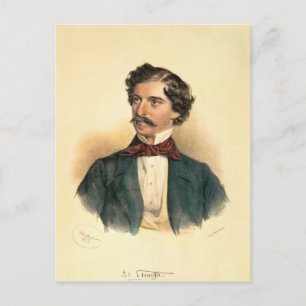 Johann Strauss the Elder Postcard