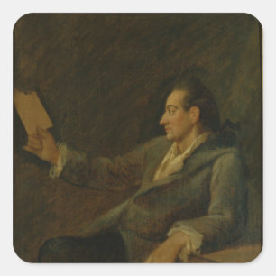 Johann Wolfgang von Goethe, 1775 Square Sticker