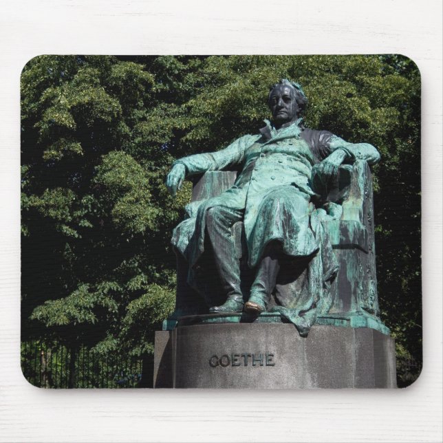 Johann Wolfgang von Goethe Mouse Mat (Front)