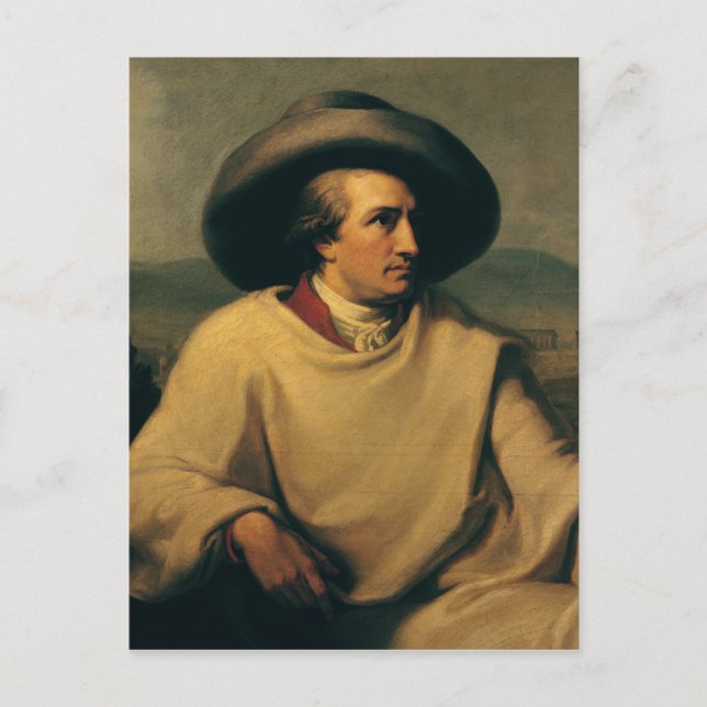 Johann Wolfgang von Goethe Postcard (Front)