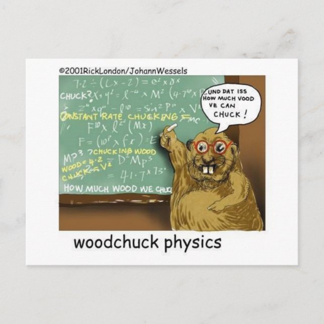 johann_woodchuck postcard (Front)