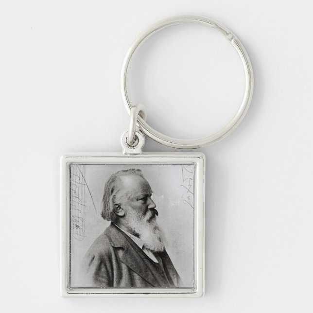 Johannes Brahms Key Ring (Front)