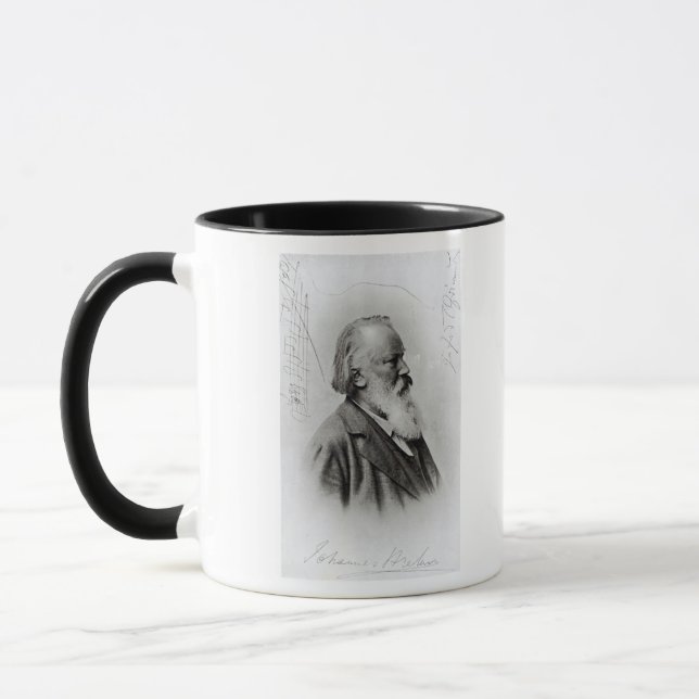 Johannes Brahms Mug (Left)
