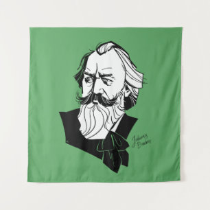Johannes Brahms Tapestry