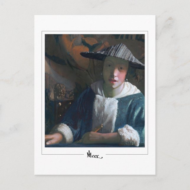 Johannes Vermeer #23 - Fine Art Postcard (Front)