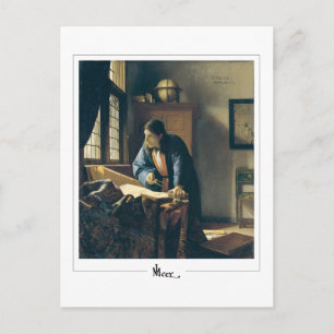 Johannes Vermeer #3 - Fine Art Postcard