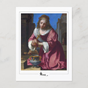 Johannes Vermeer #8 - Fine Art Postcard