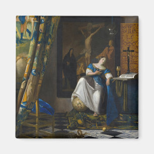 Johannes Vermeer - Allegory of Faith Magnet