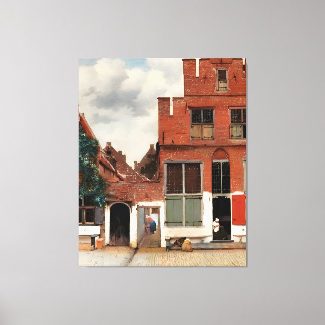 Johannes Vermeer art Canvas Print (Front)