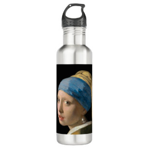 Johannes Vermeer - Girl with a Pearl Earring 710 Ml Water Bottle
