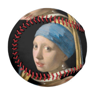 Johannes Vermeer - Girl with a Pearl Earring Baseball