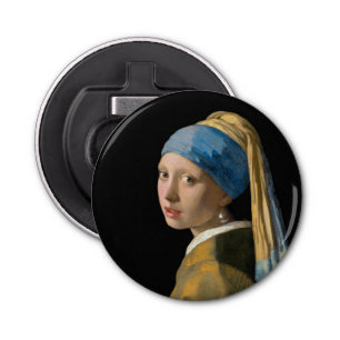 Johannes Vermeer - Girl with a Pearl Earring Bottle Opener