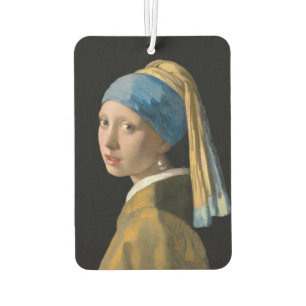 Johannes Vermeer - Girl with a Pearl Earring Car Air Freshener
