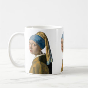 Johannes Vermeer - Girl with a Pearl Earring Coffee Mug